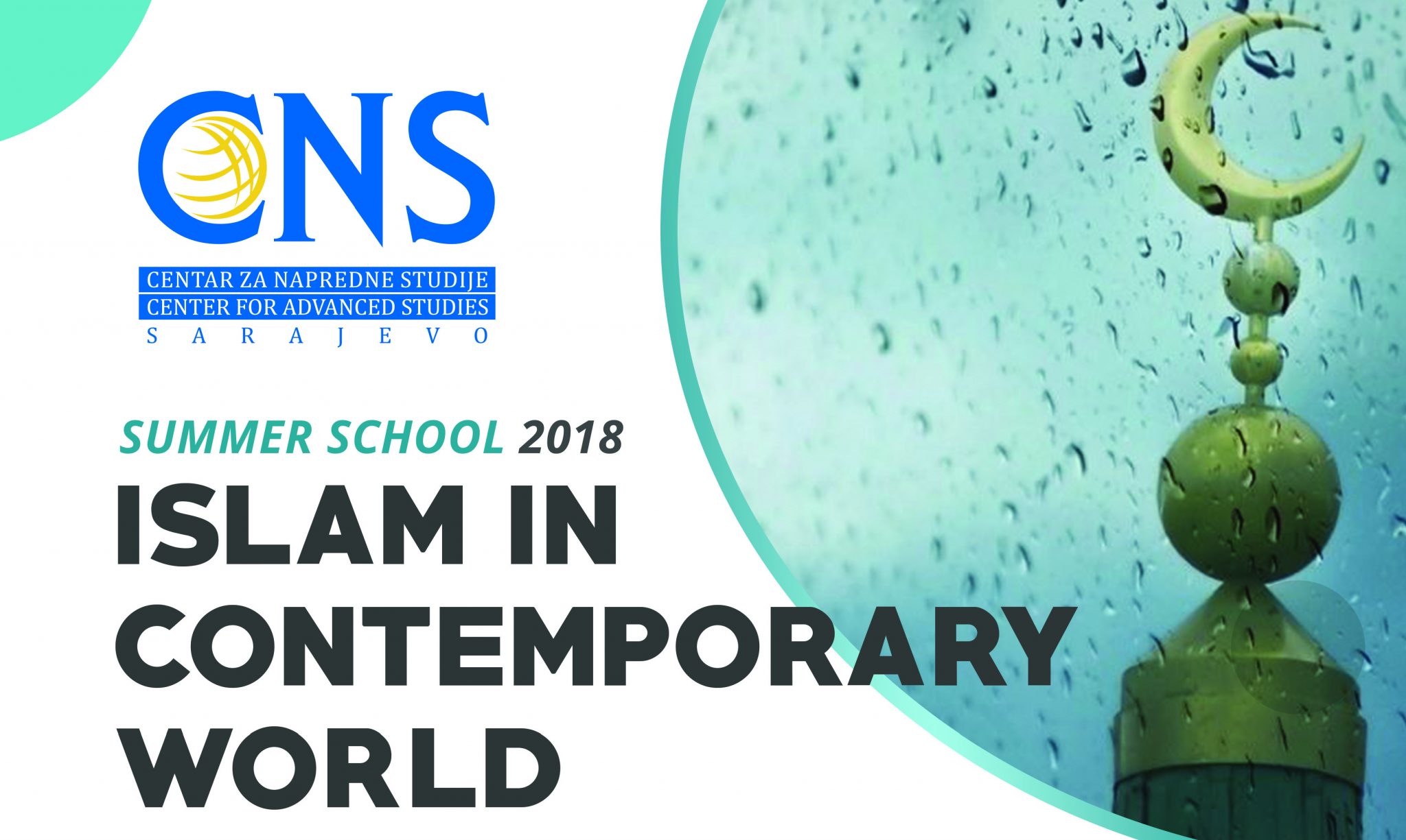 CALL for APPLICATONS: CNS Summer School 2018