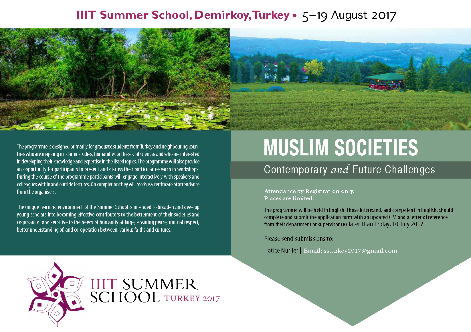 IIIT Summer School, Turkey