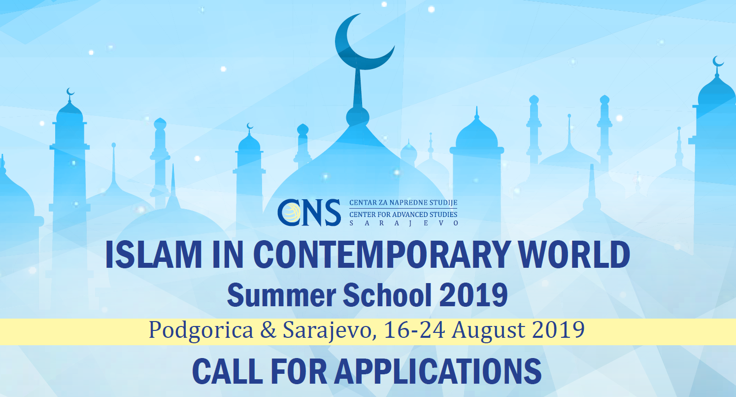 Call for Applications: Islam in Contemporary World Summer School 2019