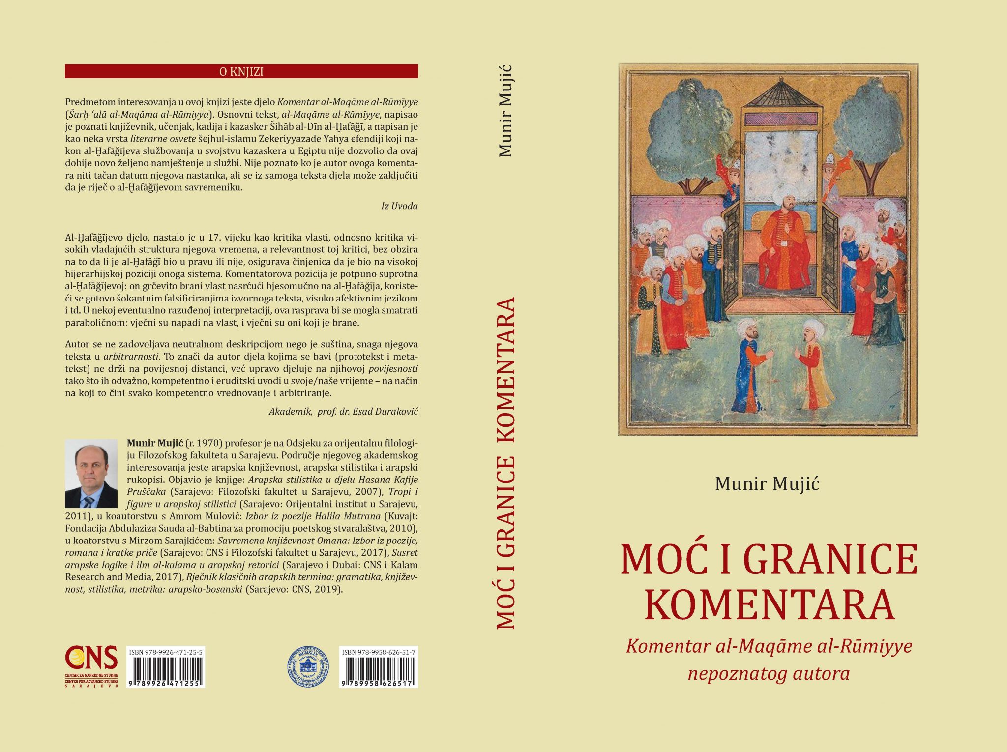 CNS izdanje: Moć i granice komentara -Komentar al-Maqāme al-Rūmiyye nepoznatog autora