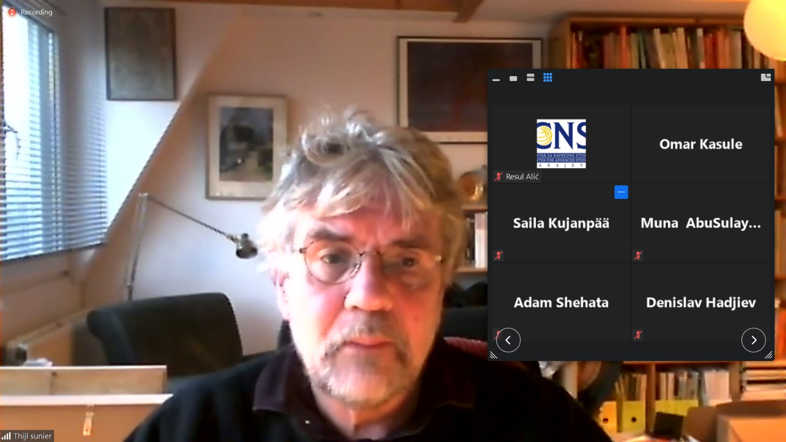 Održano predavanje dr. Thijla Suniera